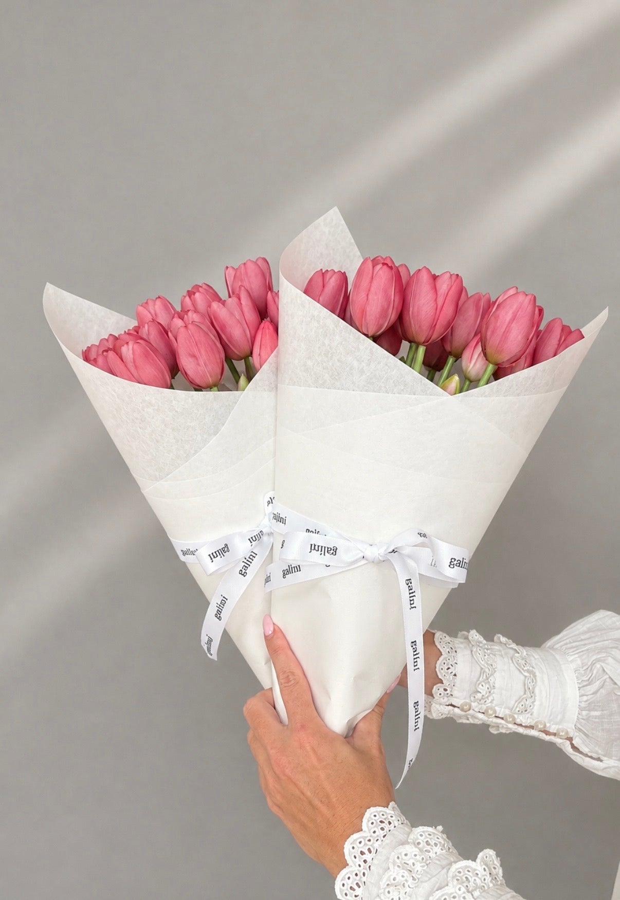 Tulipanbukett rosa 20stk