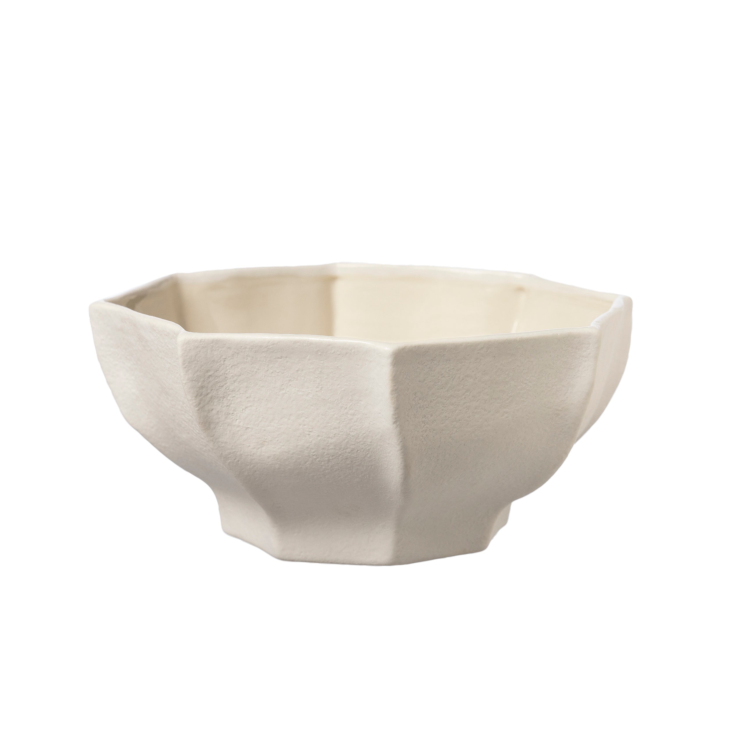 Skål naturvit - 22,5 x 9cm