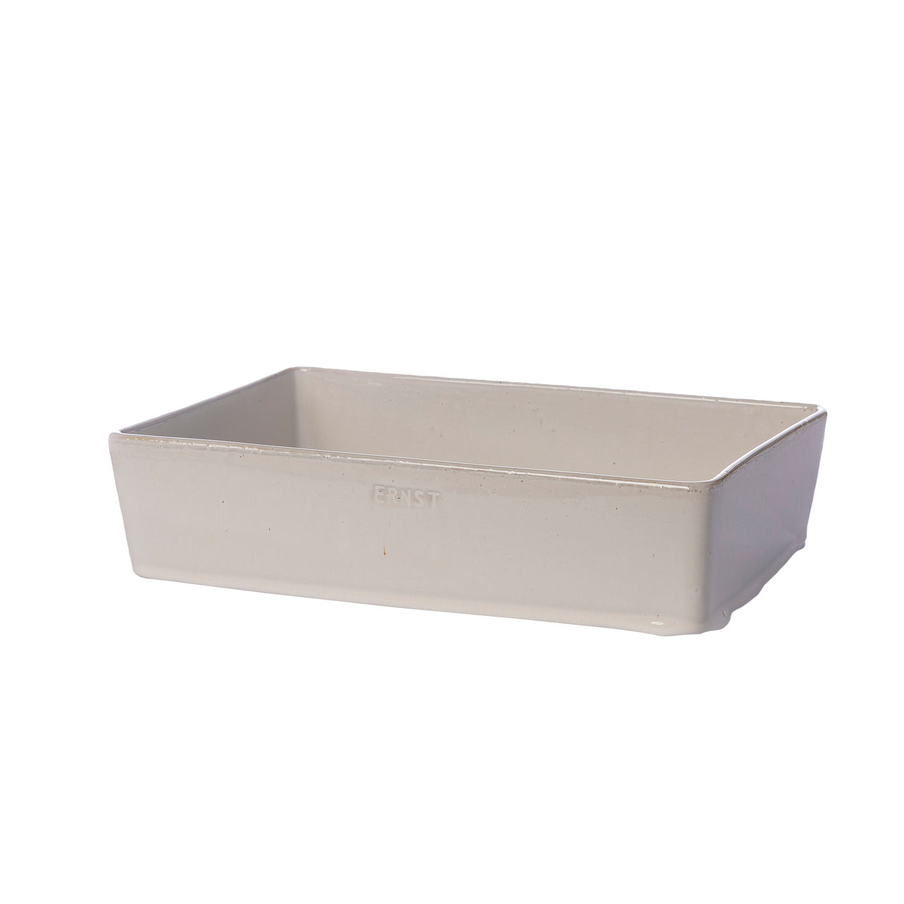 Ildfast serveringsform, naturhvit - 27 x 18 x 6 cm