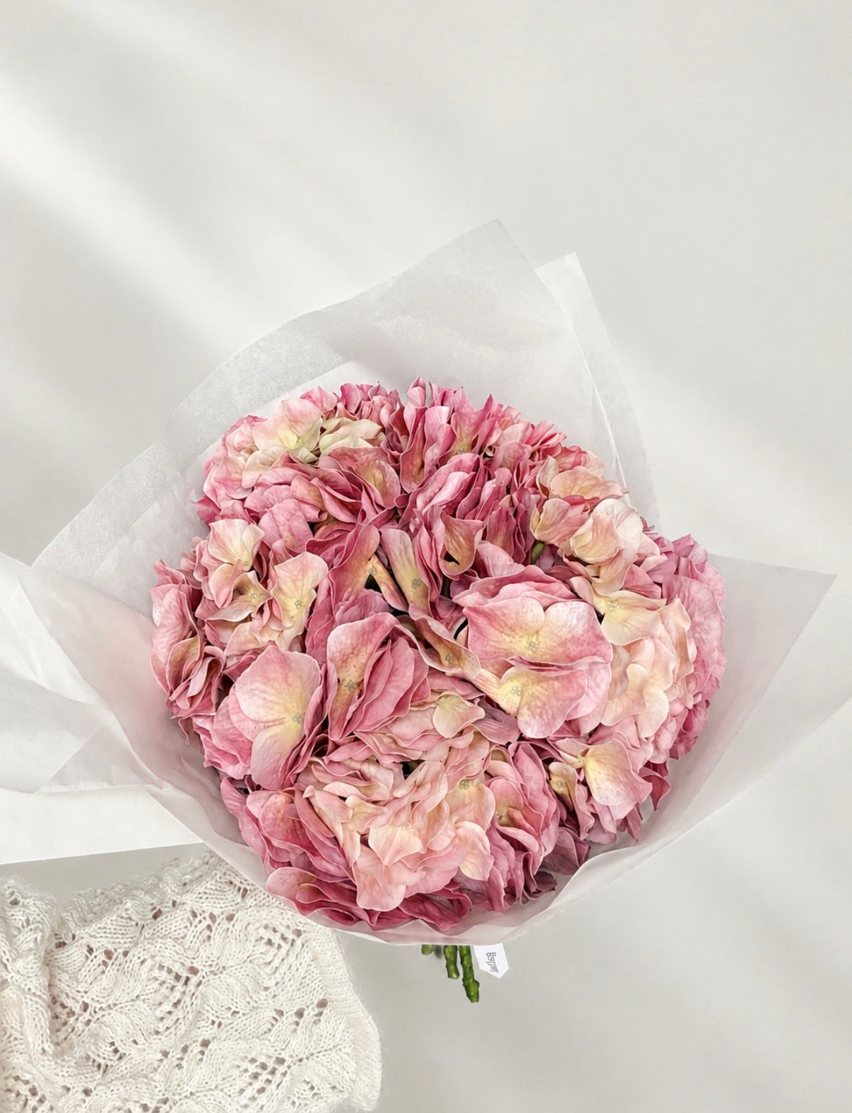 Premium hortensia bouquet 5stk