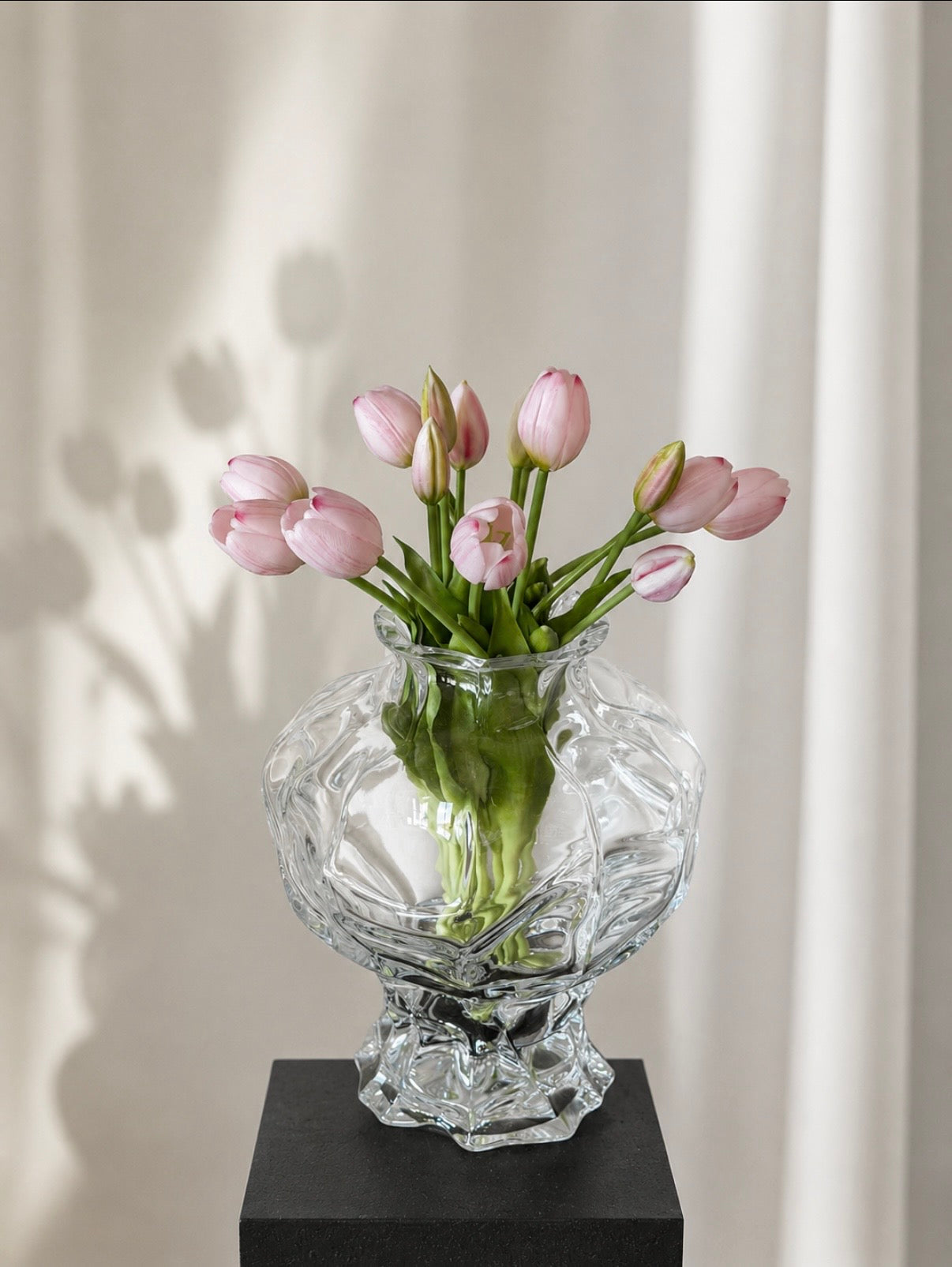 Tulipanbukett lys rosa - 15stk