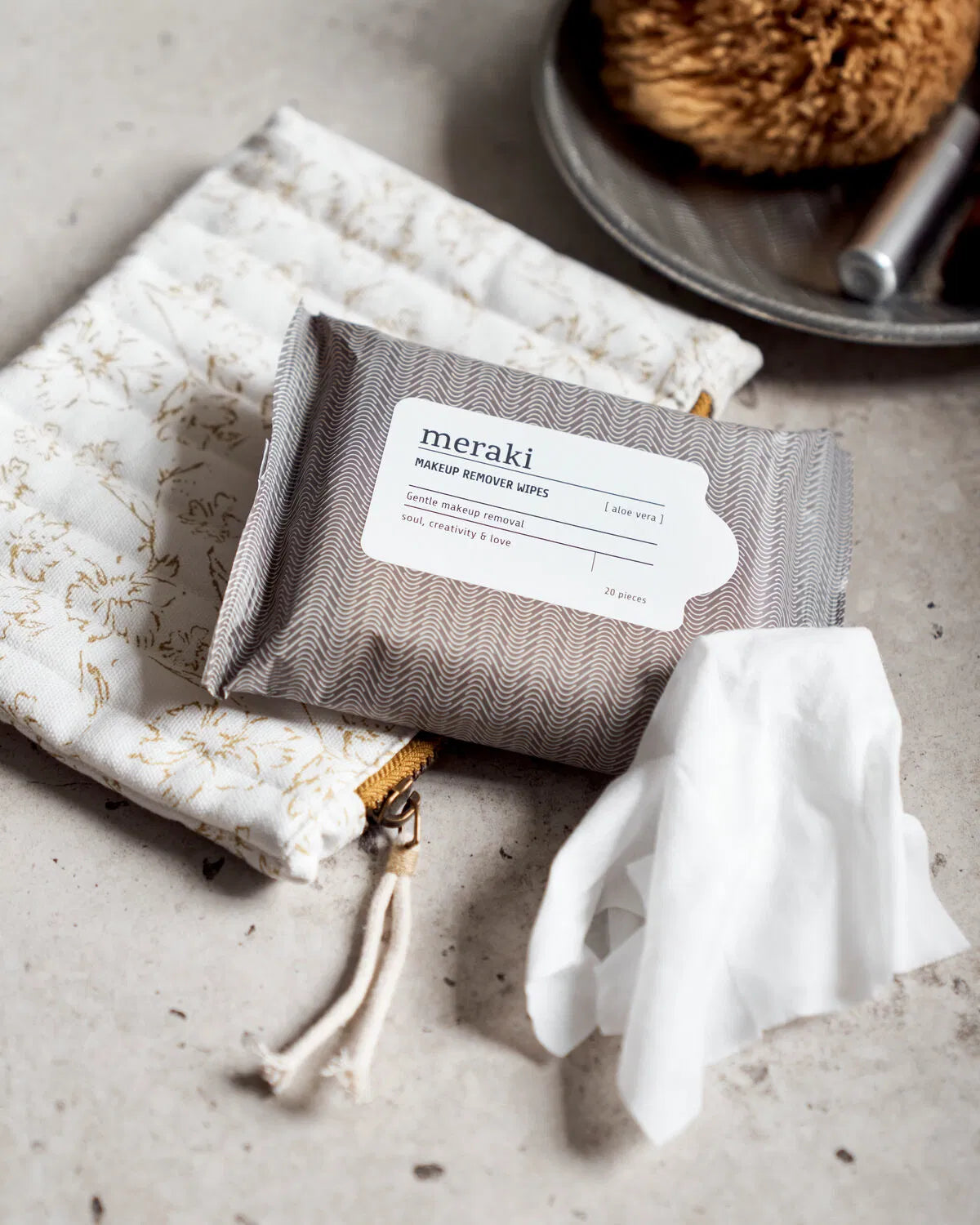Makeup remover wipes, Aloe Vera