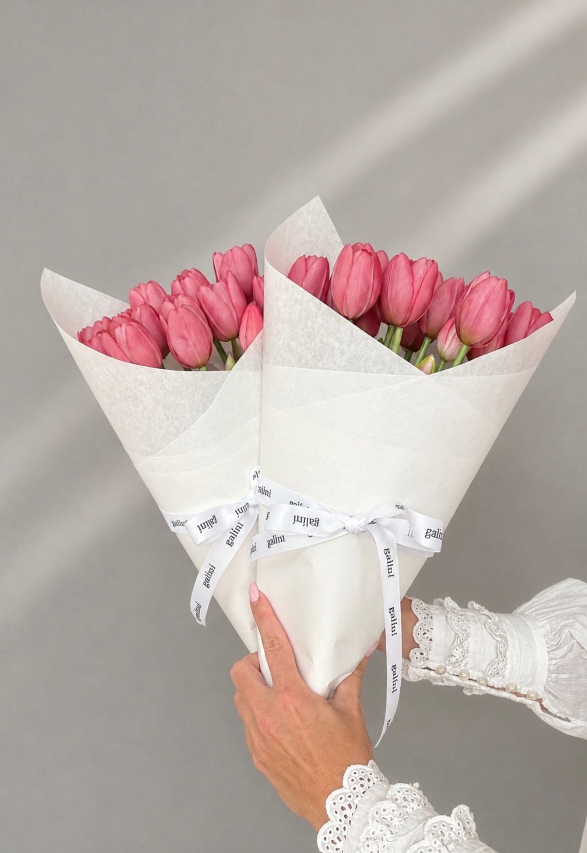 Tulipanbukett rosa 20stk