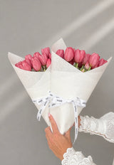 Tulipanbukett rosa 20stk