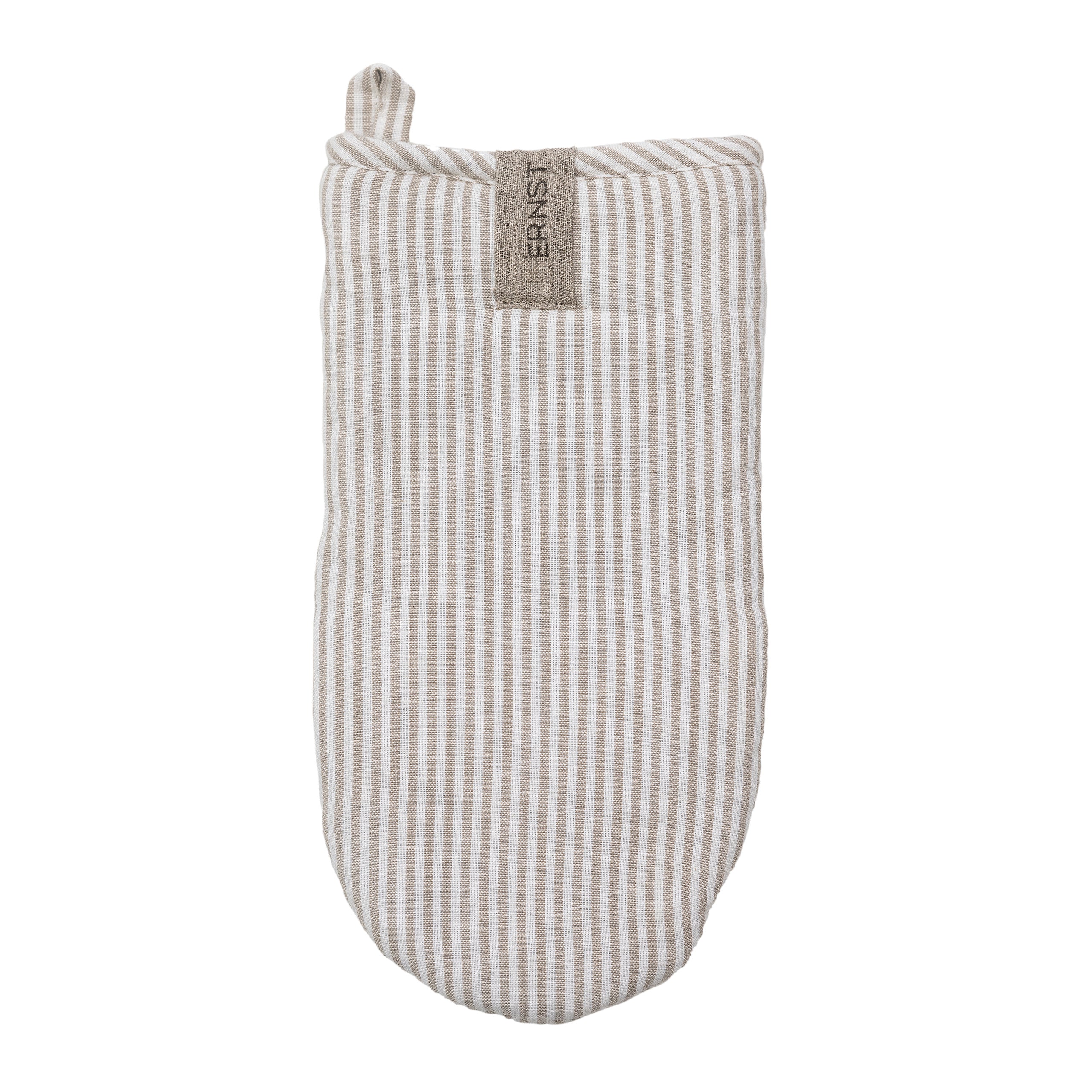 Grillvott beige/hvit - smal rad