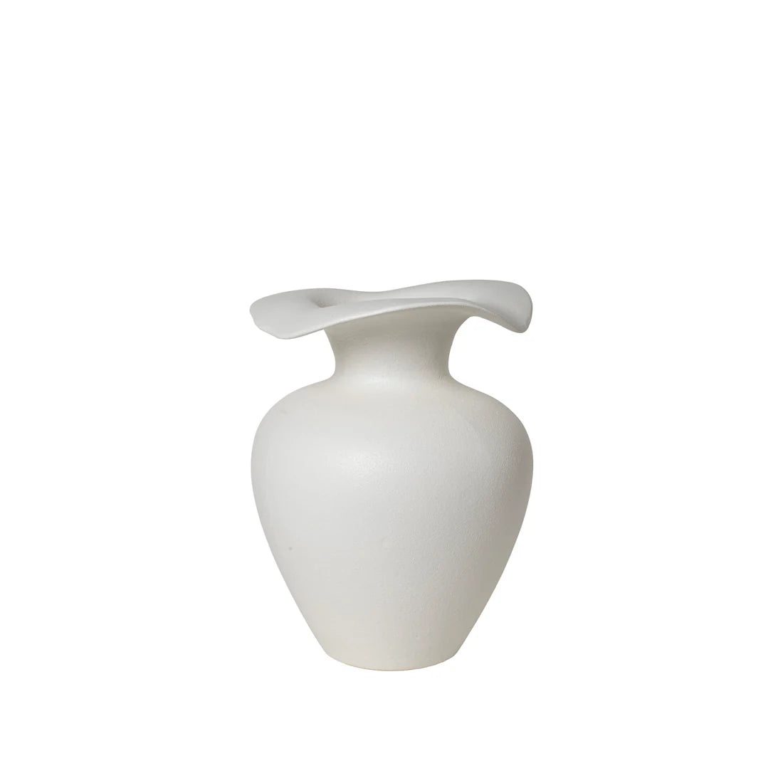 Florentina vase M - hvit