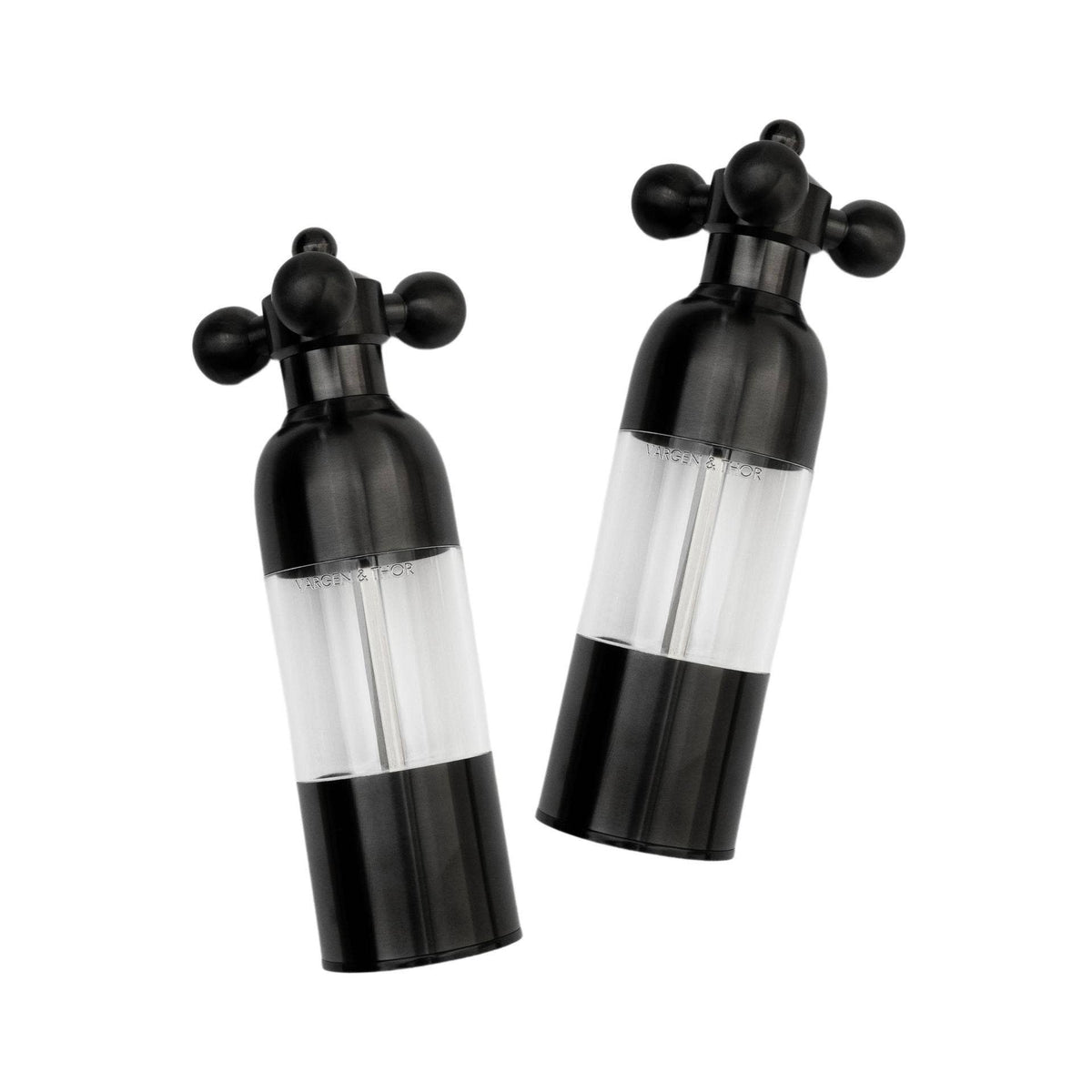 AXIA Salt & Pepper Mill Set, (Matt black)