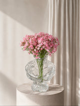 Brudeslør lys rosa - 6stk