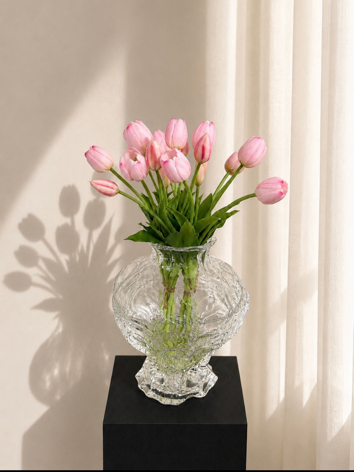 Tulipanbukett lys rosa - 20 stk