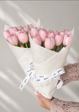 Tulipanbukett lys rosa - 20 stk