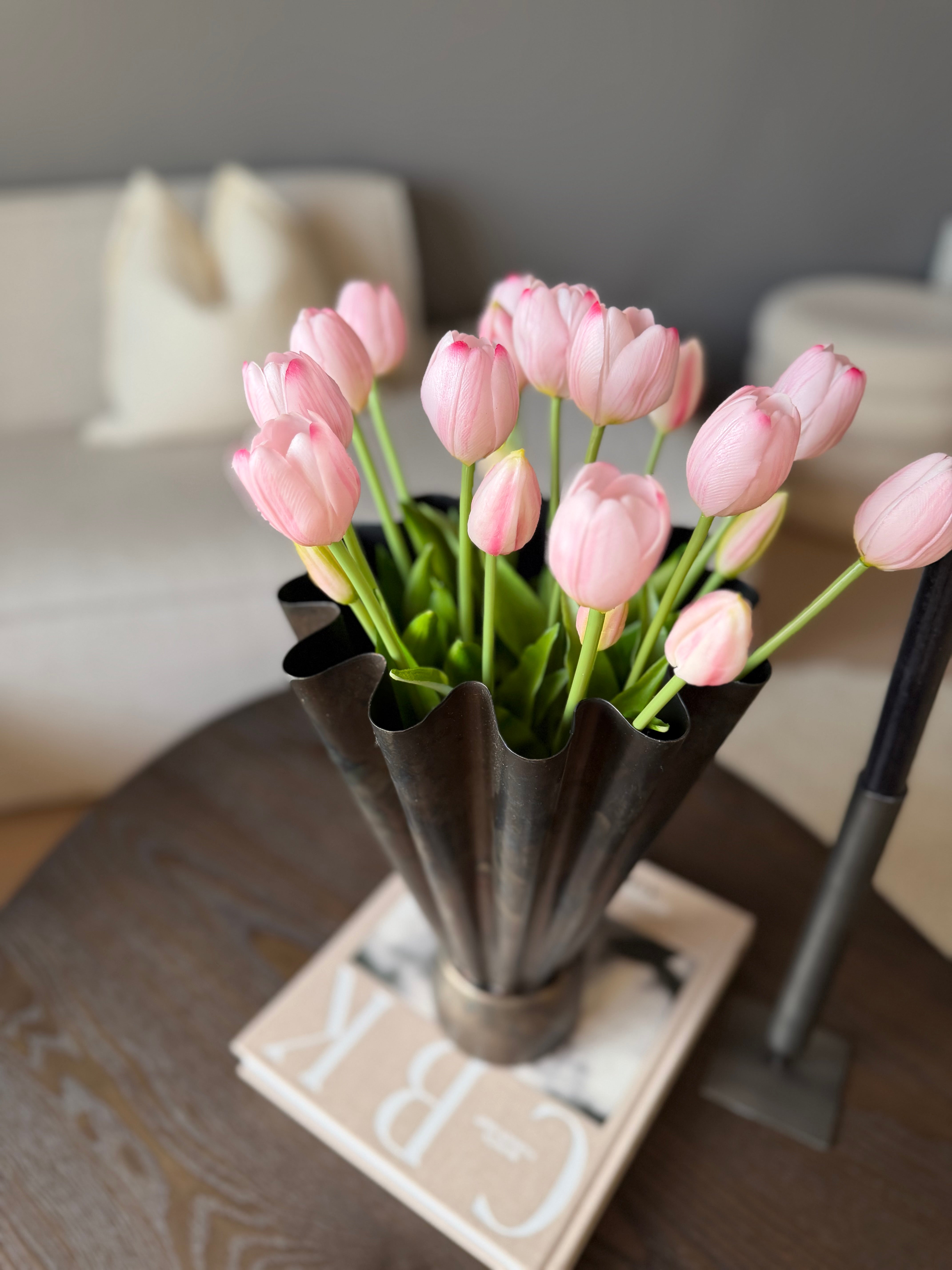 Tulipanbukett lys rosa - 20 stk