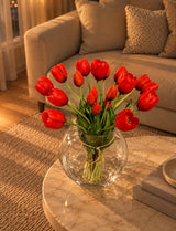Tulipanbukett rød 20stk