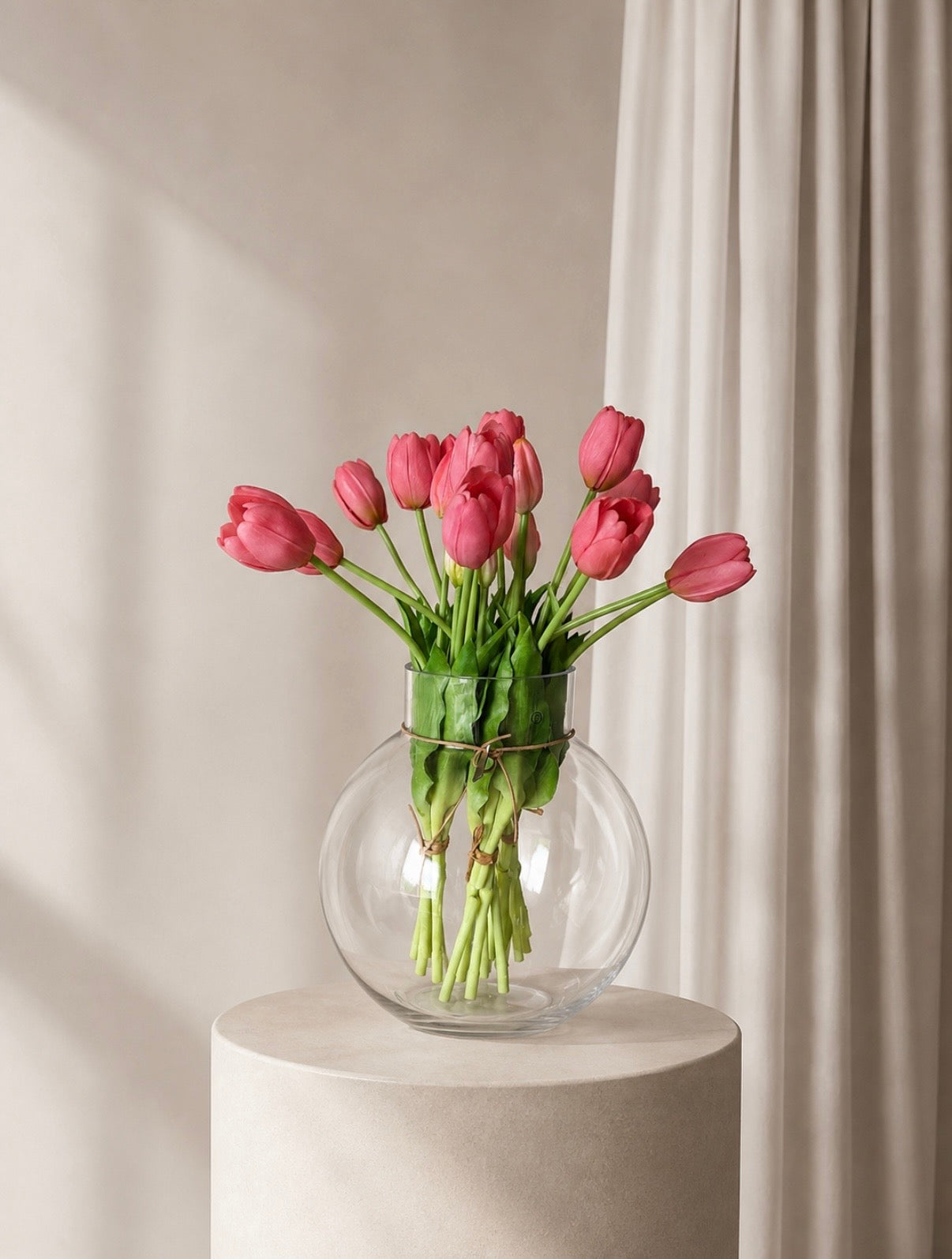 Tulipanbukett rosa 20stk