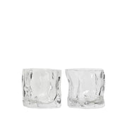 Nona telysholder - Clear 2pk