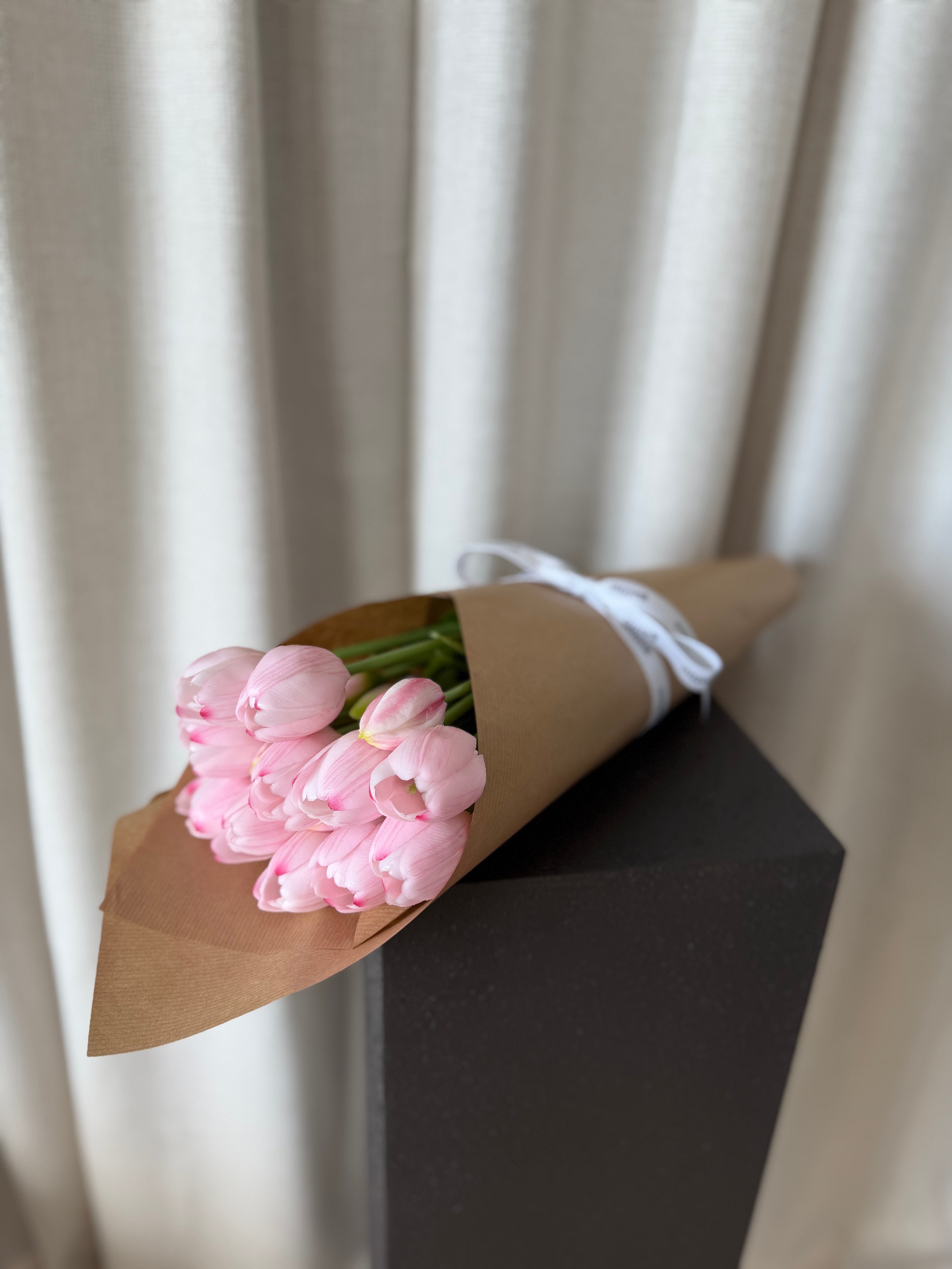 Tulipanbukett lys rosa - 20 stk