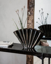Vase Flood, Antique Brown