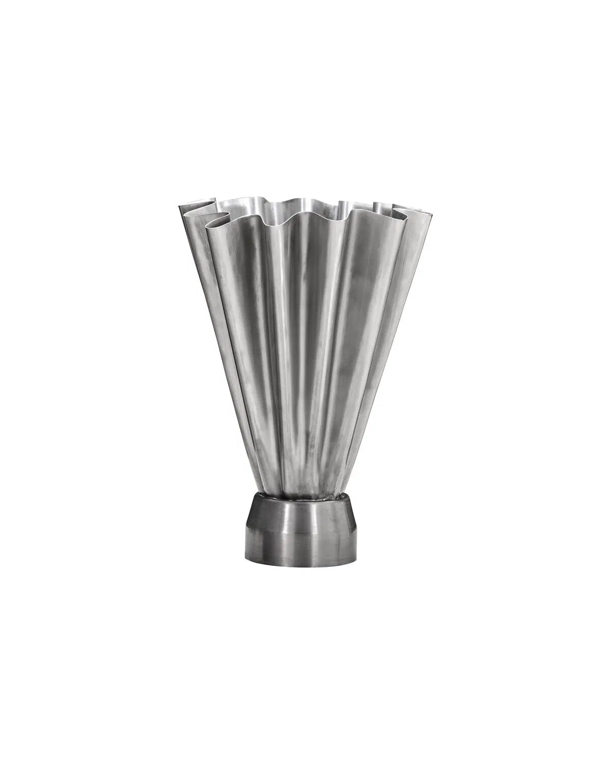 Vase Iron Design - Silver
